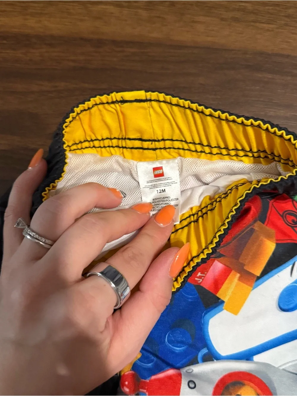 Baby boy Lego swim trunks